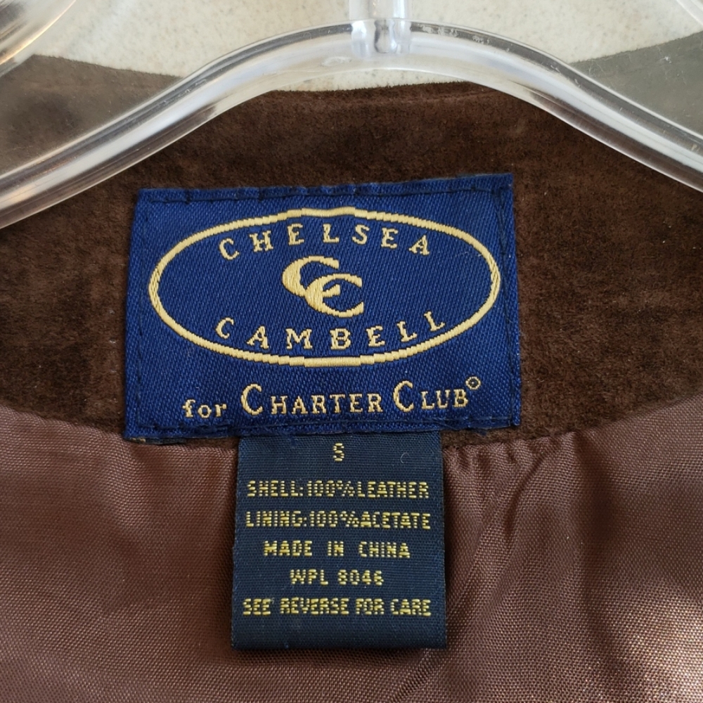 Chocolate Brown Suied Button Down Vest - image 6